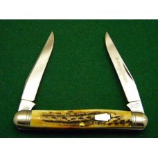 Schatt & Morgan Titusville PA. 2005 Stag 032125 Muskrat Knife - NIB Schatt & Morgan Titusville PA. 2005 Stag 032125 Muskrat Knife - NIB