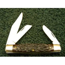 Schrade Wostenholm IXL Sheffield England Bone Stockman Knife - NIB Schrade Wostenholm IXL Sheffield England Bone Stockman Knife - NIB