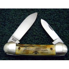 Schrade Wostenholm IXL Sheffield England Stag Canoe - NIB Schrade Wostenholm IXL Sheffield England Stag Canoe - NIB