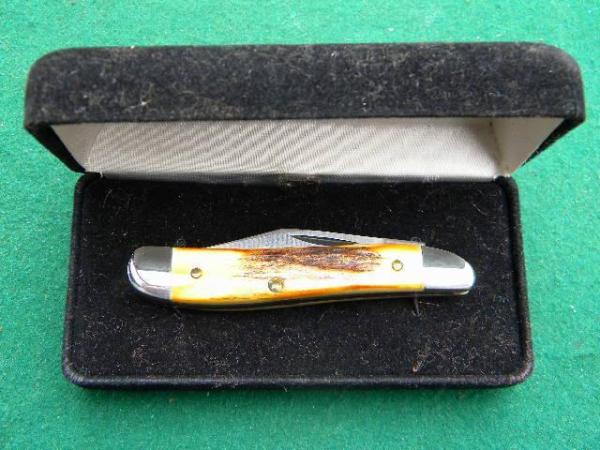 Case XX SS USA 5120 SSP 8 Dot (1982) Stag Peanut Knife - MIB Case XX SS USA 5120 SSP 8 Dot (1982) Stag Peanut Knife - MIB