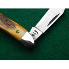 Case XX SS USA 5120 SSP 8 Dot (1982) Stag Peanut Knife - MIB Case XX SS USA 5120 SSP 8 Dot (1982) Stag Peanut Knife - MIB
