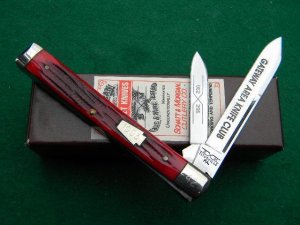 Schatt & Morgan Titusville PA. 1992 Bone Gateway Area Knife Club Doctor's Knife - NIB