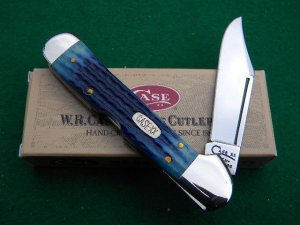 Case XX USA 1997 Blue Bone 61549L SS Copperlock Knife - SFO - NIB