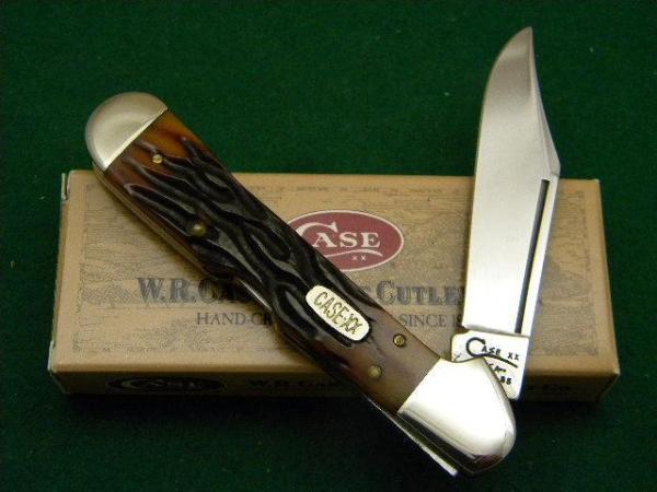 Case XX USA 1997 Brown Worm Groove Bone 61549L SS Copperlock Knife - SFO - NIB Case XX USA 1997 Brown Worm Groove Bone 61549L SS Copperlock Knife - SFO - NIB