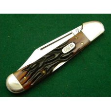 Case XX USA 1997 Brown Worm Groove Bone 61549L SS Copperlock Knife - SFO - NIB Case XX USA 1997 Brown Worm Groove Bone 61549L SS Copperlock Knife - SFO - NIB