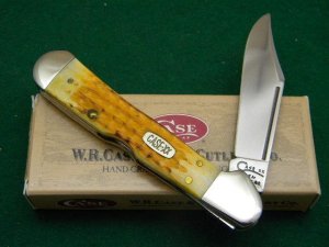 Case XX USA 1998 Orange Bone 61549L SS Copperlock Knife - SFO - NIB