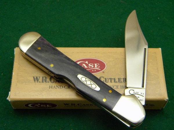 Case XX USA 1998 Smooth Purple Bone 61549L SS Copperlock Knife - SFO - NIB Case XX USA 1998 Smooth Purple Bone 61549L SS Copperlock Knife - SFO - NIB