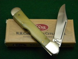 Case XX USA 1998 Smooth Oatmeal Bone 61549L SS Copperlock Knife - SFO - NIB