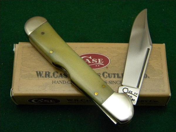 Case XX USA 1998 Smooth Oatmeal Bone 61549L SS Copperlock Knife - SFO - NIB Case XX USA 1998 Smooth Oatmeal Bone 61549L SS Copperlock Knife - SFO - NIB