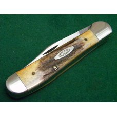 Case XX Stainless USA 1 Dot (1979) Bradford Centennial Stag 5249 SSP Copperhead Knife Case XX Stainless USA 1 Dot (1979) Bradford Centennial Stag 5249 SSP Copperhead Knife