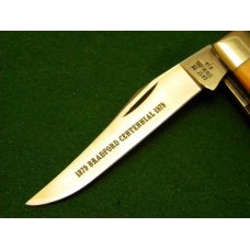 Case XX Stainless USA 1 Dot (1979) Bradford Centennial Stag 5207 SP SSP Mini Trapper Knife Case XX Stainless USA 1 Dot (1979) Bradford Centennial Stag 5207 SP SSP Mini Trapper Knife