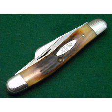 Case XX Stainless USA 1 Dot (1979) Bradford Centennial Stag 5318 HP SSP Stockman Knife Case XX Stainless USA 1 Dot (1979) Bradford Centennial Stag 5318 HP SSP Stockman Knife