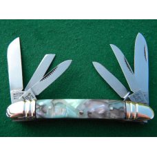 Bulldog Brand Solingen Germany 1998 Celluloid 6 Blade Congress Tobacco Knife - NIB Bulldog Brand Solingen Germany 1998 Celluloid 6 Blade Congress Tobacco Knife - NIB