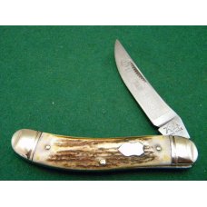 S&D Cut. Co. Bulldog Brand Solingen Germany Stag Sowbelly Knife - Our Best - 1 of 3 - NIB S&D Cut. Co. Bulldog Brand Solingen Germany Stag Sowbelly Knife - Our Best - 1 of 3 - NIB