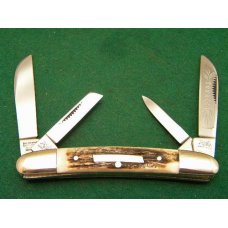 Bulldog Brand Solingen Germany Stag Congress Tobacco Knife - NIB Bulldog Brand Solingen Germany Stag Congress Tobacco Knife - NIB