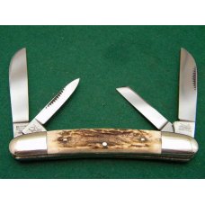 Bulldog Brand Solingen Germany Stag Congress Tobacco Knife - NIB Bulldog Brand Solingen Germany Stag Congress Tobacco Knife - NIB