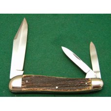 Hoffritz NY Germany Big Stag Whittler Knife Hoffritz NY Germany Big Stag Whittler Knife