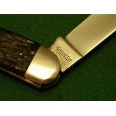 Remington Straight Lined Script 1 Blade Imitation Bone No Number Toothpick Knife c.1935-1940 Remington Straight Lined Script 1 Blade Imitation Bone No Number Toothpick Knife c.1935-1940