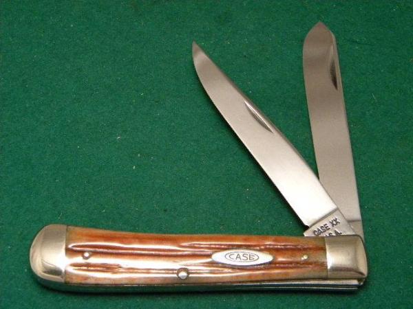 Case XX USA 1965-69 Second Cut Stag 5254 Trapper Knife Case XX USA 1965-69 Second Cut Stag 5254 Trapper Knife