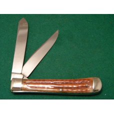 Case XX USA 1965-69 Second Cut Stag 5254 Trapper Knife Case XX USA 1965-69 Second Cut Stag 5254 Trapper Knife