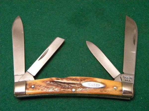 Case XX USA 1965-69 Stag 54052 Congress Knife Case XX USA 1965-69 Stag 54052 Congress Knife