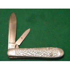 Miller Bros. USA Meriden Knife Co. Aluminum Jack Knife - Delineator Boy Sales c.1917-1926 Miller Bros. USA Meriden Knife Co. Aluminum Jack Knife - Delineator Boy Sales c.1917-1926