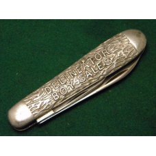 Miller Bros. USA Meriden Knife Co. Aluminum Jack Knife - Delineator Boy Sales c.1917-1926 Miller Bros. USA Meriden Knife Co. Aluminum Jack Knife - Delineator Boy Sales c.1917-1926