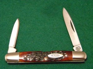 Case XX Stainless USA 10 Dot (1970) Bone 06263 SSP Eisenhower Knife