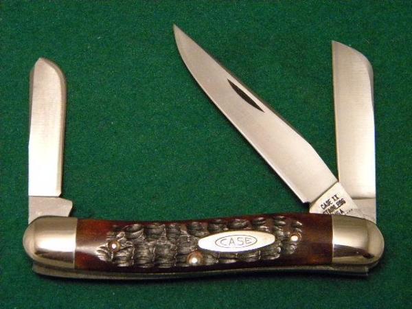 Case XX Stainless USA 10 Dot (1970) Bone 6318 HP SSP Stockman Knife Case XX Stainless USA 10 Dot (1970) Bone 6318 HP SSP Stockman Knife