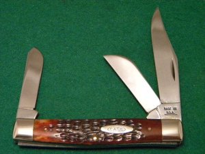 Case XX USA 10 Dot (1970) Bone 6392 Stockman Knife