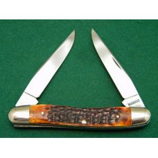 Case XX USA 9 Dot (1971) Bone Muskrat Knife Case XX USA 9 Dot (1971) Bone Muskrat Knife