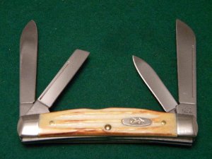 Case XX USA 2002 Bone 64052 SS Congress Knife