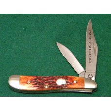 Case Bros. Cutlery Co. USA Chestnut Bone 6220 SS Peanut Knife - NIB Case Bros. Cutlery Co. USA Chestnut Bone 6220 SS Peanut Knife - NIB