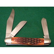 Case Bros. Cutlery Co. USA Chestnut Bone 6347 SS Stockman Knife - NIB Case Bros. Cutlery Co. USA Chestnut Bone 6347 SS Stockman Knife - NIB
