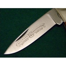 Schrade Wostenholm IXL Sheffield England Bone Lockback - MIB Schrade Wostenholm IXL Sheffield England Bone Lockback - MIB
