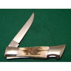 Schrade Wostenholm IXL Sheffield England Stag Lockback - MIB Schrade Wostenholm IXL Sheffield England Stag Lockback - MIB