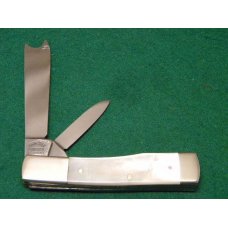 Fight'n Rooster Pearl One Arm Razor 1982 Club Knife - Mint Fight'n Rooster Pearl One Arm Razor 1982 Club Knife - Mint