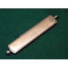 J.C.N. Co. Pat. 11-9-37 Gold Filled Pull Ball Switch Blade Knife - c.1937-1948