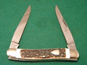 Bulldog Brand Solingen Germany Stag Muskrat Knife