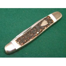 Bulldog Brand Solingen Germany Stag Muskrat Knife Bulldog Brand Solingen Germany Stag Muskrat Knife