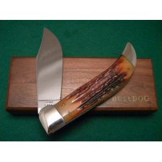 Case XX USA 1965-69 Stag 5172 Bulldog - Mint in Original Wood Case Case XX USA 1965-69 Stag 5172 Bulldog - Mint in Original Wood Case