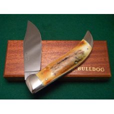 Case XX USA 1965 Stag 5172 Transition Bulldog in Original Wood Case Case XX USA 1965 Stag 5172 Transition Bulldog in Original Wood Case