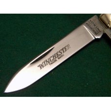 Winchester Trademark USA 1987 Bone 2921 Coffin Pattern Knife - NIB Winchester Trademark USA 1987 Bone 2921 Coffin Pattern Knife - NIB