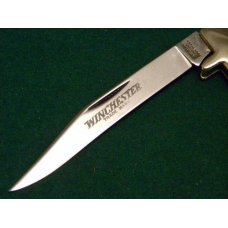 Winchester Trademark USA 1987 Bone 1901 Bowtie / Fishtail Knife - NIB Winchester Trademark USA 1987 Bone 1901 Bowtie / Fishtail Knife - NIB