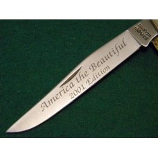 Schrade + USA SC503 America The Beautiful 2001 Edition Linerlock Knife - NIB Schrade + USA SC503 America The Beautiful 2001 Edition Linerlock Knife - NIB