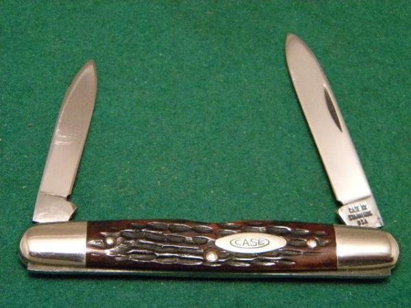 Case XX Stainless USA 1965-69 Bone 06263 Eisenhower Knife Case XX Stainless USA 1965-69 Bone 06263 Eisenhower Knife