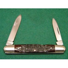 Case XX Stainless USA 1965-69 Bone 06263 Eisenhower Knife Case XX Stainless USA 1965-69 Bone 06263 Eisenhower Knife