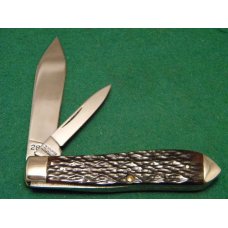 Winchester Trademark USA 1987 Bone 2857 Torpedo Jack Knife - NIB