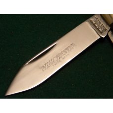 Winchester Trademark USA 1987 Bone 2857 Torpedo Jack Knife - NIB