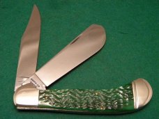 Case XX Bradford, PA USA 1991 Bone Winston Cup Champion Rusty Wallace Saddlehorn Knife